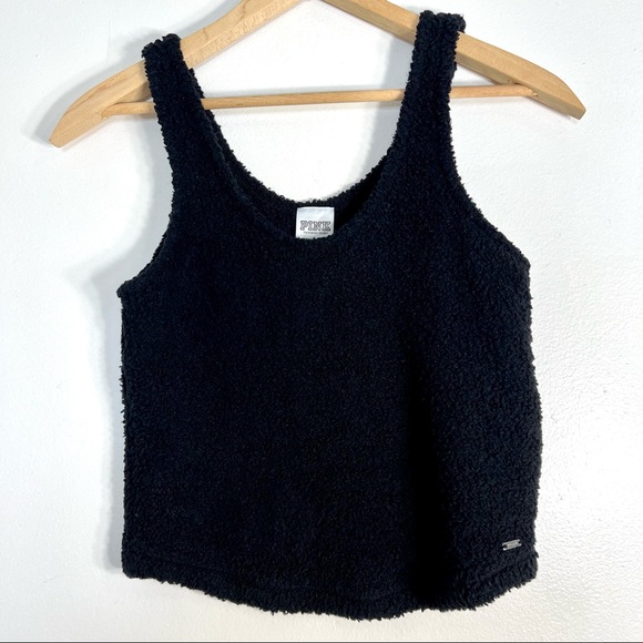 Victoria Secret PINK Cozy Plush Sleepwear  Top Sz S - Picture 2 of 10